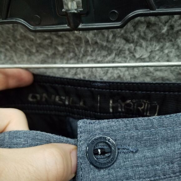 O'Neill Men's 28 Hybrid Blue-Gray Bermuda Shorts 28" 9.25" 11" - Picture 5 of 11